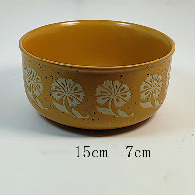 KFX-3222205 Medium Anti-Tip Dog Bowl with Neck Guard in Various Colors