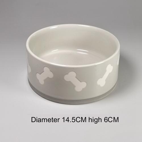 KFX-3222205 Medium Anti-Tip Dog Bowl with Neck Guard in Various Colors
