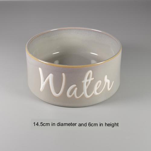 KFX-3222205 Medium Anti-Tip Dog Bowl with Neck Guard in Various Colors
