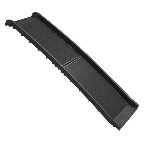 KFX-3226173 Portable Foldable Pet Ramp for Vehicle Access - Black, 61.4 x 15.7 x 3.5 Inches, Supports Up to 90 kg