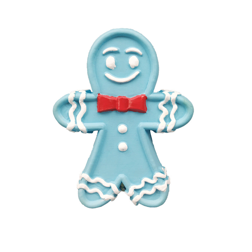 KFX-3228605 Christmas Themed Bite-Resistant Dog Rubber Chew Toy with Sound for All Breeds