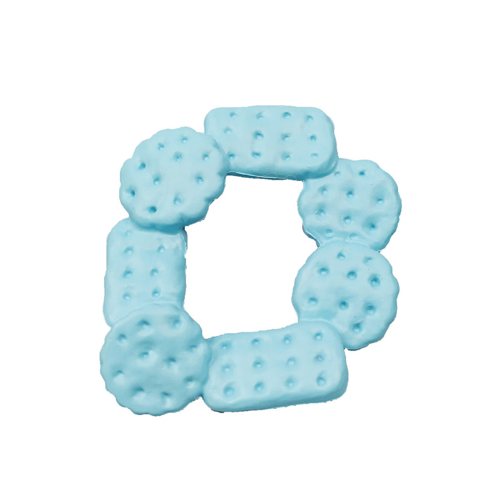 KFX-3228605 Christmas Themed Bite-Resistant Dog Rubber Chew Toy with Sound for All Breeds