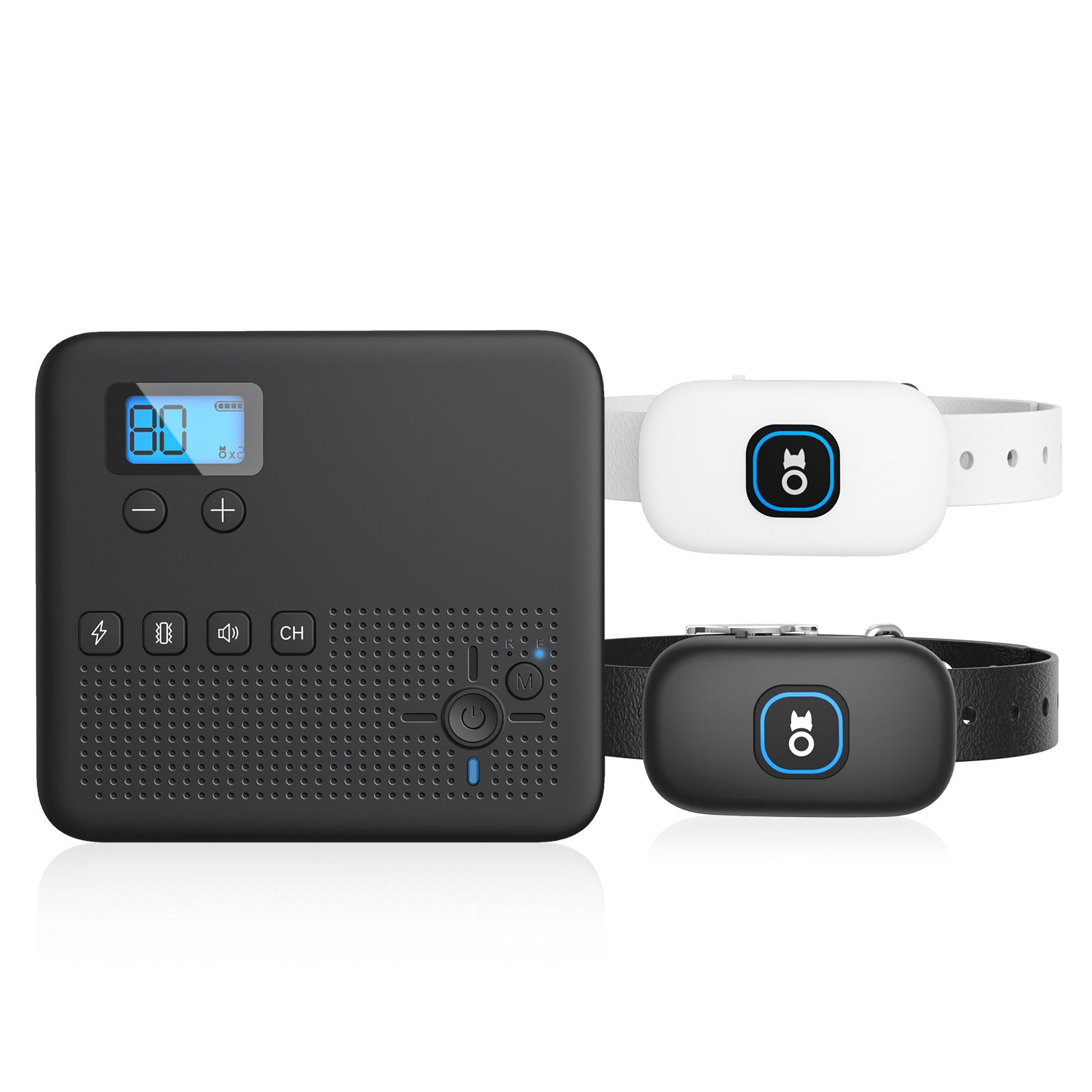 KFX-3229757 Two-in-One Wireless Dog Trainer with Remote Control, Waterproof Collar and Adjustable Training Modes