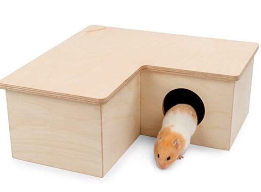 KFX-3231421 Hamster Multi-Room Habitat Made of European Birch Wood