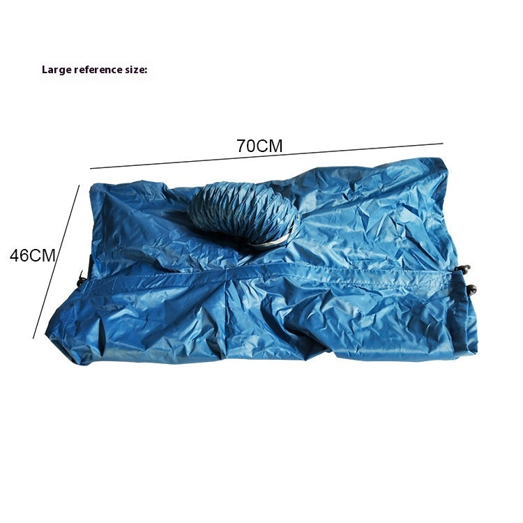 KFX-3232317 Quick Dry Dog Bathing Bag for Easy Pet Drying - Available in Blue, Sizes S, M, L