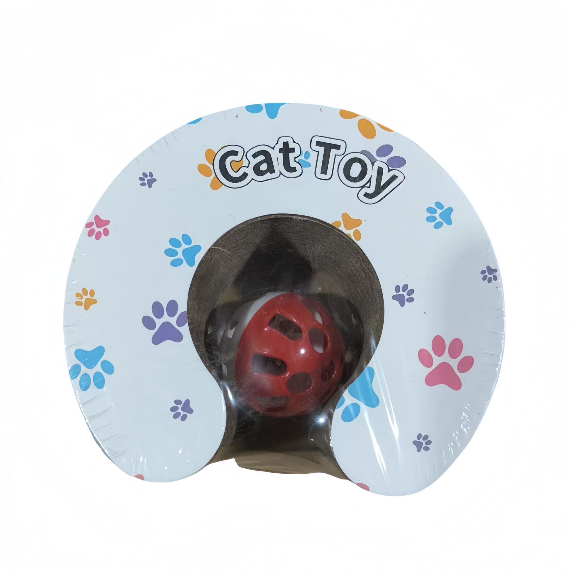 KFX-3239485 Pink Foldable Cat Scratch Board with Strong Magnetic Design