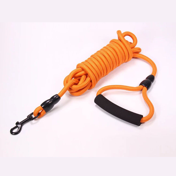 KFX-3243069 Nylon Pet Dog Traction Rope - High Tensile Strength, Casual & Simple Design, Various Sizes and Colors Available
