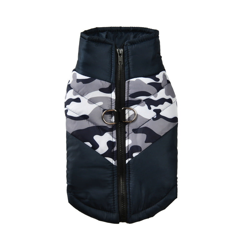 KFX-3244861 Warm Cotton-Padded Dog Jacket for Cold Weather - Sizes S to 7XL