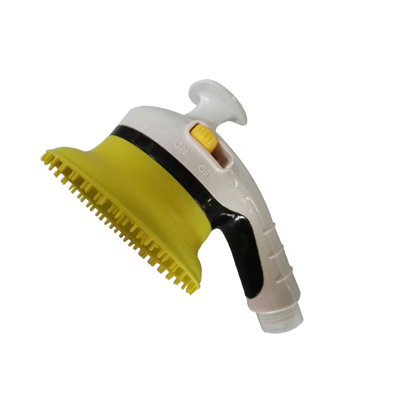 KFX-3246909 Pet Shower Kit for Cats and Dogs - Combined Bathing and Massage with Ergonomic Shower Head and Flexible Brushes