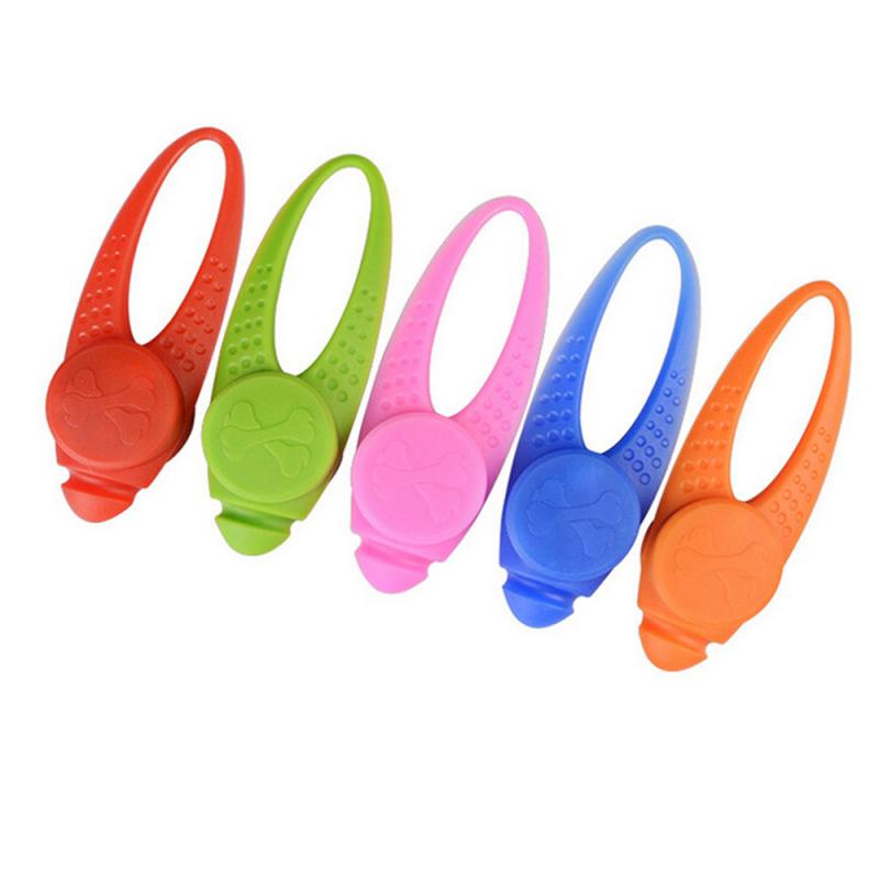 KFX-3252797 Luminous Anti-Lost Dog Pendant with Silicone Material and Multiple Light Modes
