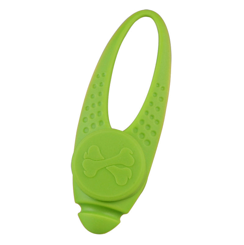 KFX-3252797 Luminous Anti-Lost Dog Pendant with Silicone Material and Multiple Light Modes