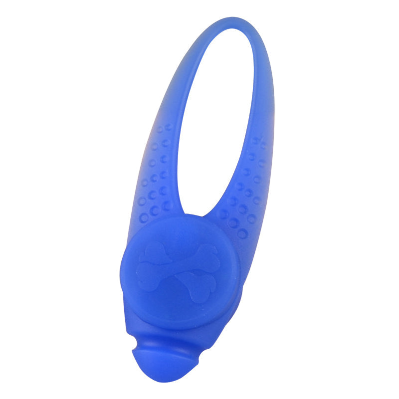 KFX-3252797 Luminous Anti-Lost Dog Pendant with Silicone Material and Multiple Light Modes