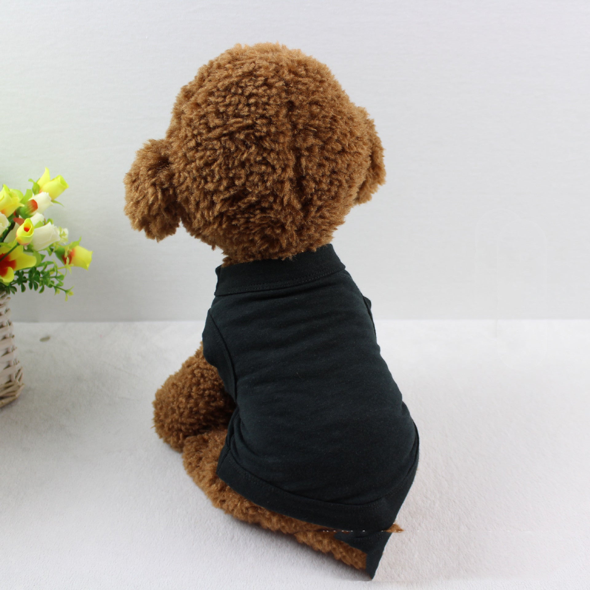 KFX-3255357 Pure Cotton Dog Vest for All Seasons - Comfortable and Stylish Pet Apparel