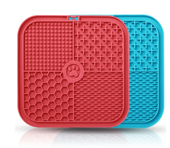 KFX-3256637 Silicone Pet Licking Pad with Suction Cup for Feeding and Slow Eating