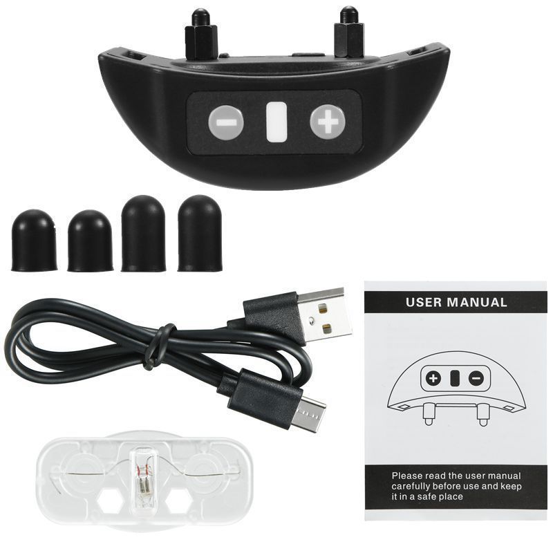KFX-3256765 Automatic Voice Control Bark Stopper with Type-C Charging and IP67 Waterproof Rating