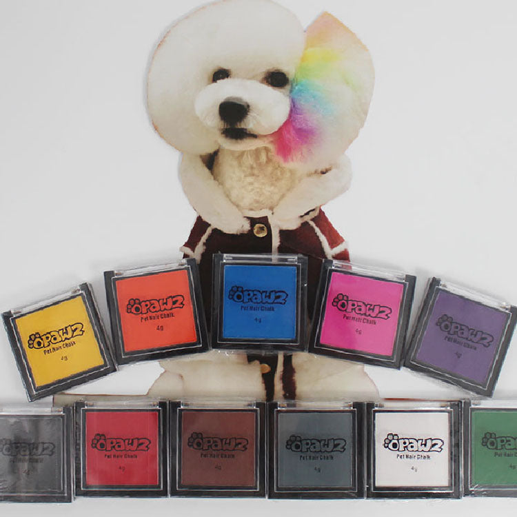 KFX-3263805 Cute Pet Blush Stain Coloring Powder - Safe, Odorless & Non-Irritating, Various Colors 4g