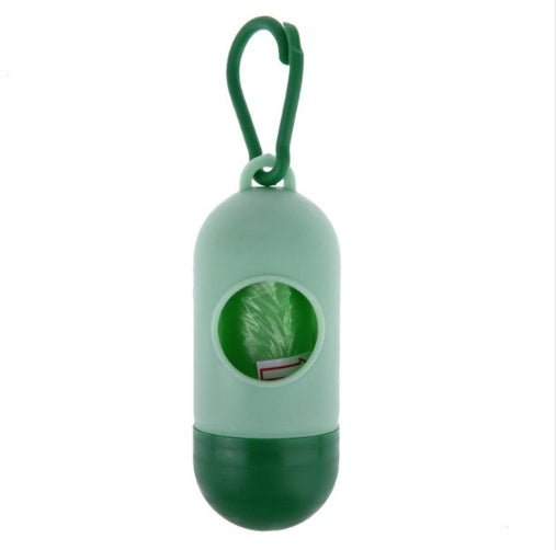 KFX-3268541 Portable Pet Waste Bag Dispenser with Bone Design for Easy Clean-Up Outdoors