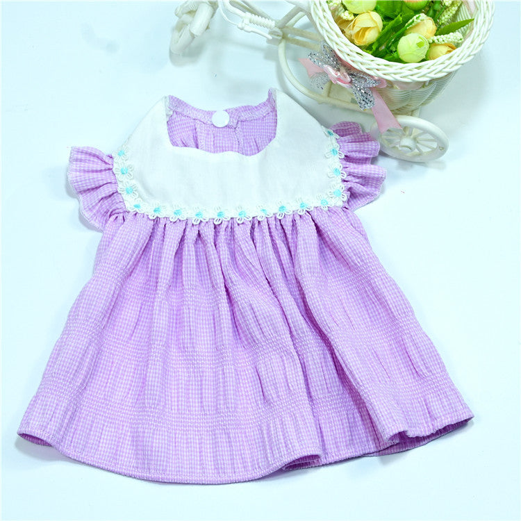 KFX-3272637 Purple Spring and Summer Skirt for Dogs and Cats - Sizes S to XXL