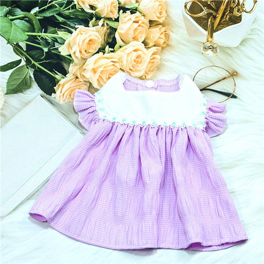 KFX-3272637 Purple Spring and Summer Skirt for Dogs and Cats - Sizes S to XXL