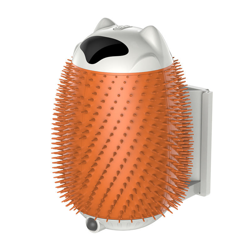 KFX-3273533 Automatic Pet Hair Brush and Massager for Cats - Intelligent Sensor Scratcher Toy