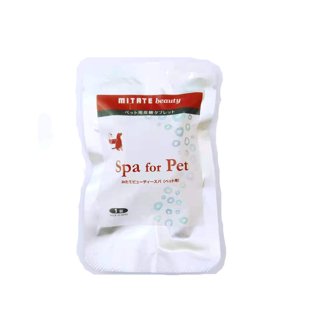 KFX-3273917 Pet Spa Carbonated Tablets for Dogs and Cats - Fur Repair, Cleaning, and Mite Control