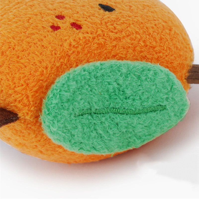 KFX-3274685 Pet Cat Molar Bite Toy in Pearl Velvet - Perfect for Playtime and Dental Health
