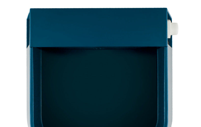 KFX-3277885 Automatic Pet Water Dispenser with Floating Ball Valve, 2L Capacity, Dark Blue ABS Design