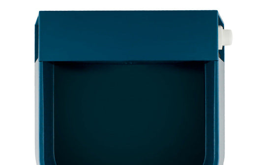 KFX-3277885 Automatic Pet Water Dispenser with Floating Ball Valve, 2L Capacity, Dark Blue ABS Design