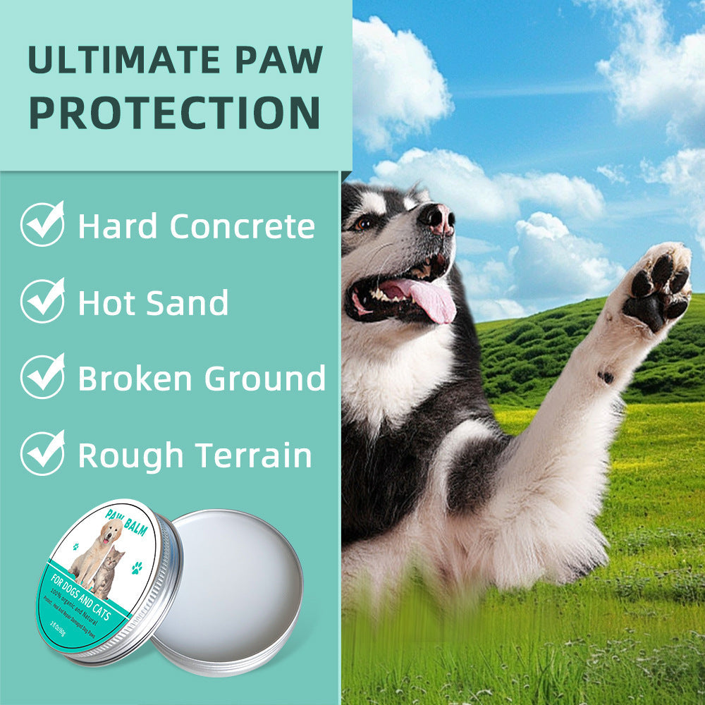 KFX-3279677 Nourishing Pet Claw Care Cream for Dogs and Cats - 60g Balm for Healthy Paws