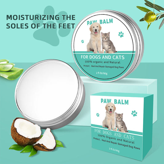 KFX-3279677 Nourishing Pet Claw Care Cream for Dogs and Cats - 60g Balm for Healthy Paws
