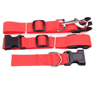 KFX-3281597 Adjustable Pet Car Safety Rope with Reinforced Buckle and 360° Rotating Clip