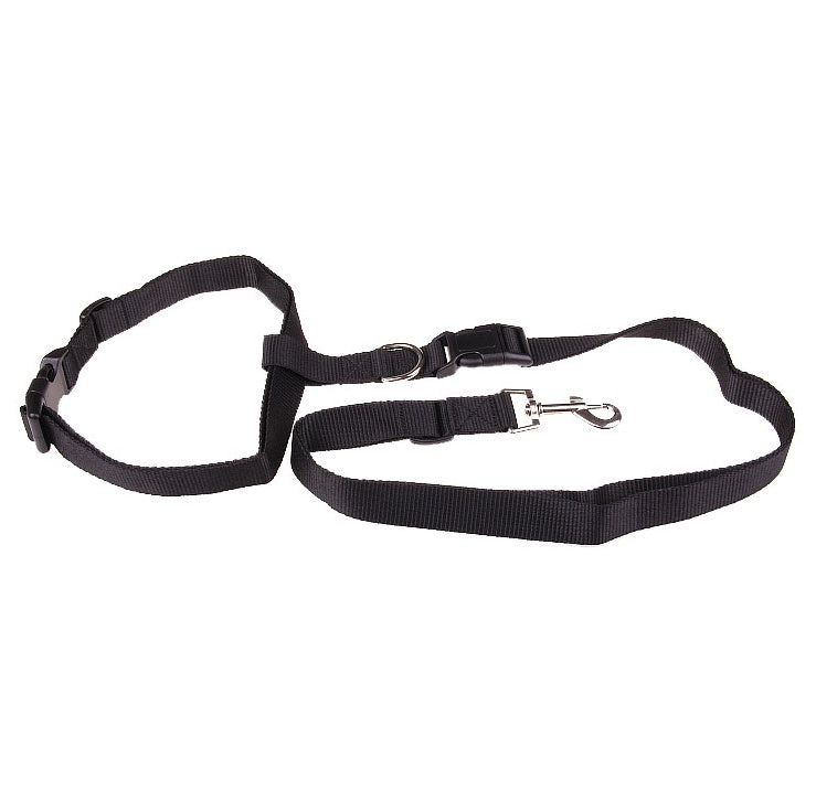 KFX-3281597 Adjustable Pet Car Safety Rope with Reinforced Buckle and 360° Rotating Clip