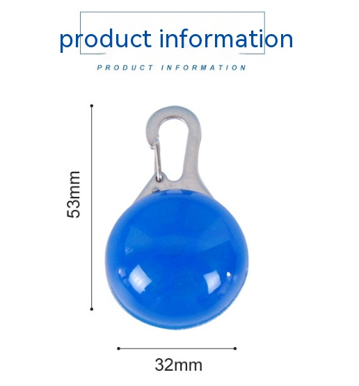 KFX-3285053 Rechargeable LED Night Travel Anti-Lost Warning Light Pendant in Multiple Colors