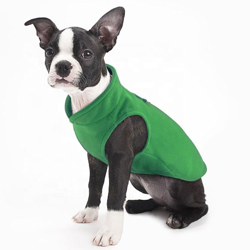 KFX-3285949 Fleece Sweater Vest for Dogs and Cats - Warm and Stylish Winter Wear in Various Colors and Sizes