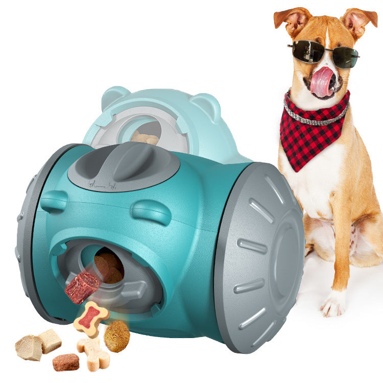 KFX-3286205 Interactive IQ Tumbler Toy for Small to Medium Dogs and Cats - Slow Feeder Pet Training Puzzle Toy