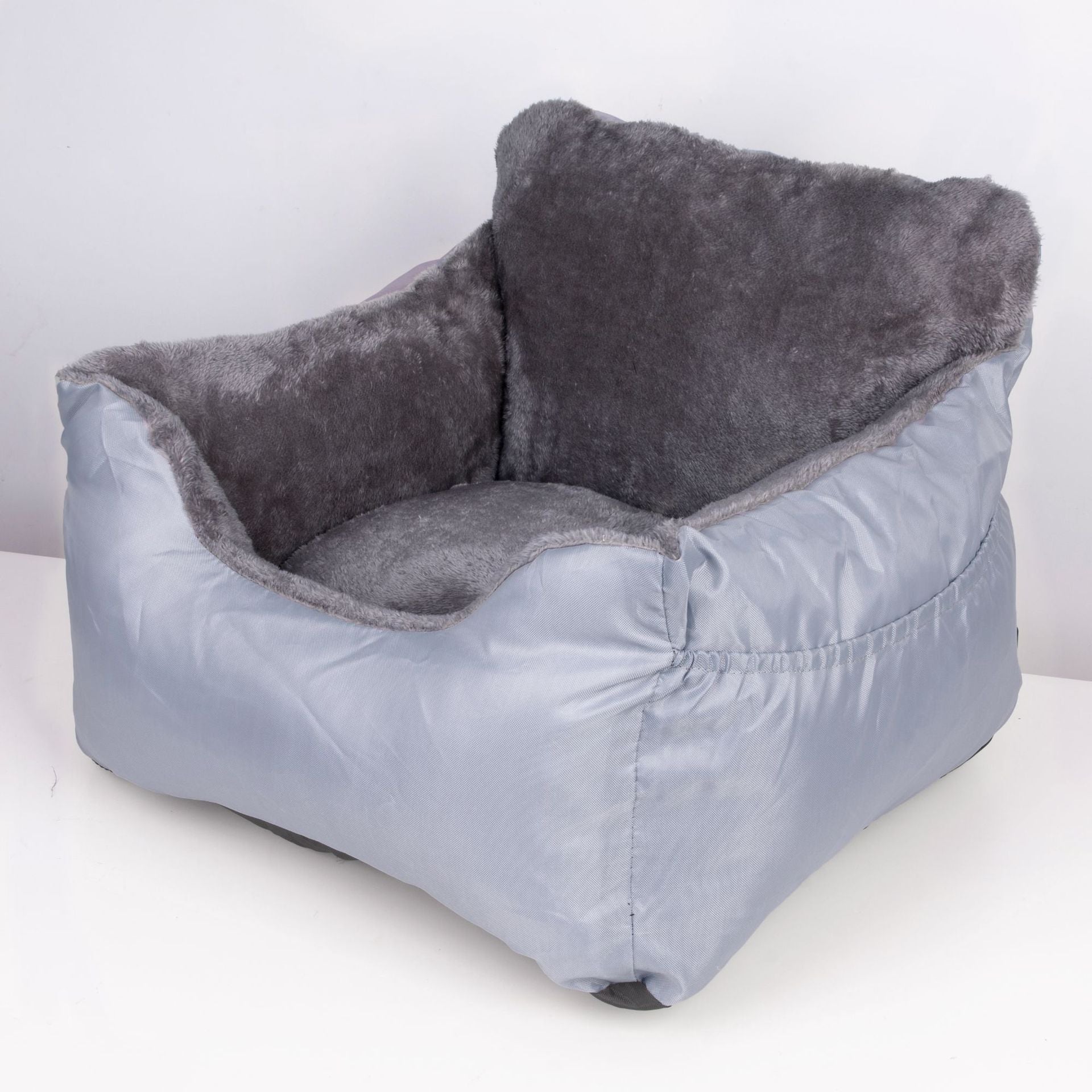 KFX-3287613 Automobile Cushion Pet Bed for Dogs - Soft Cloth Seat Cover, 55x50x35cm, Available in Multiple Colors