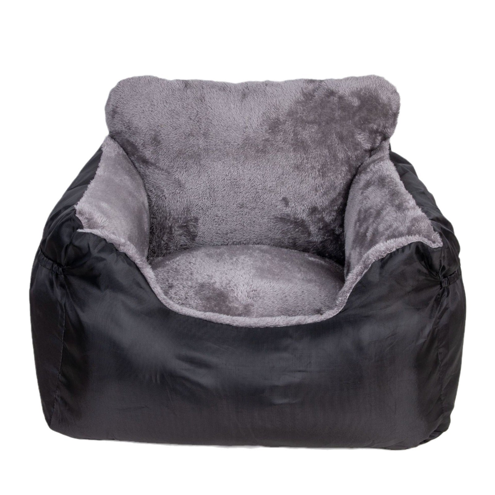 KFX-3287613 Automobile Cushion Pet Bed for Dogs - Soft Cloth Seat Cover, 55x50x35cm, Available in Multiple Colors