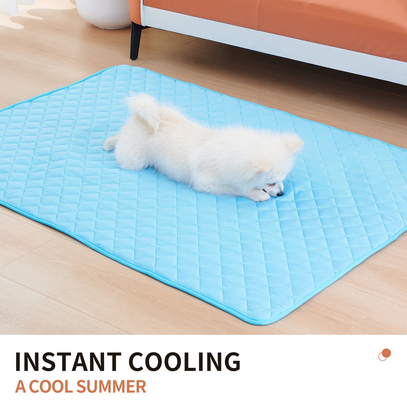 KFX-3290813 Cooling Pet Mat and Sleeping Pad for Dogs and Cats, Waterproof Self-Cooling Design