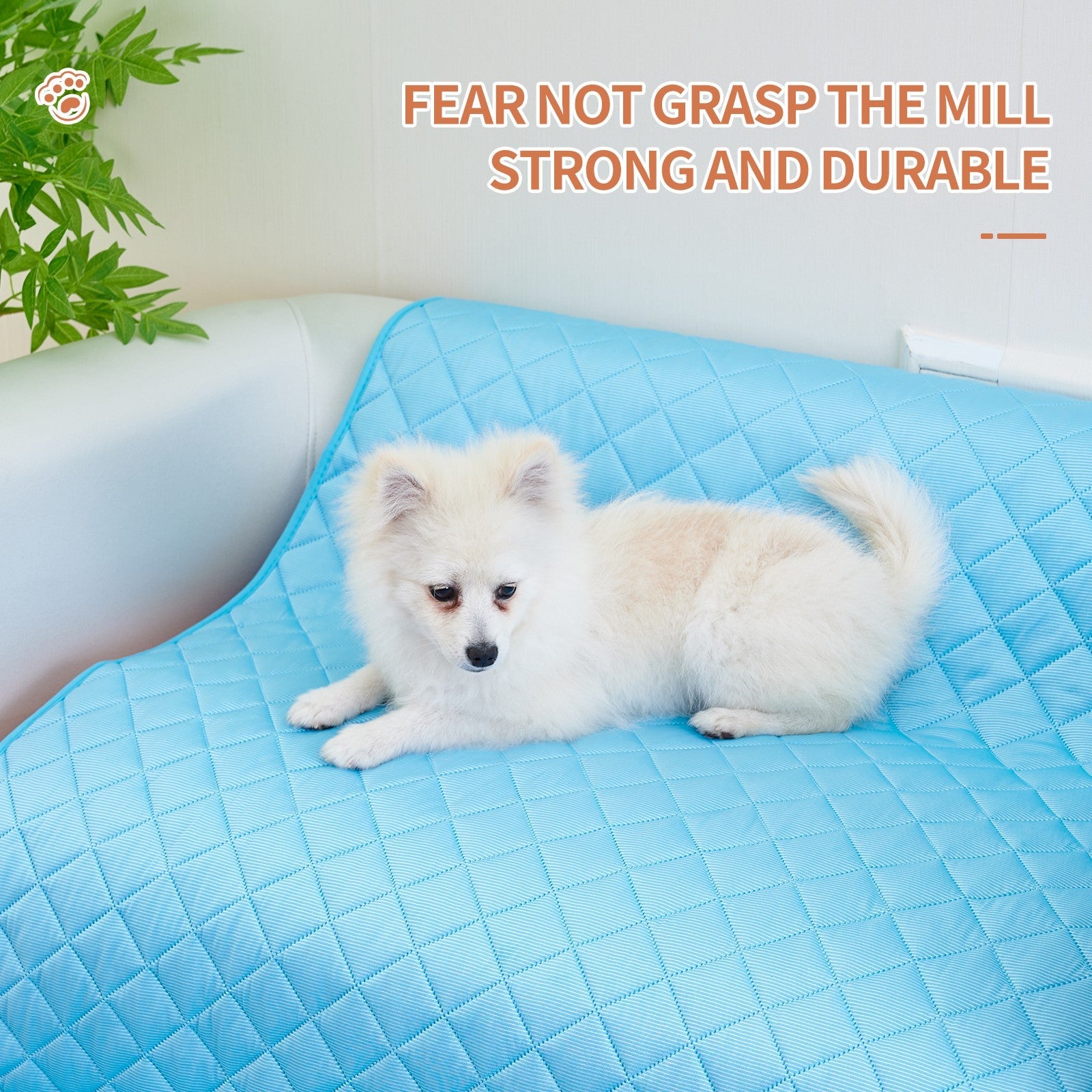 KFX-3290813 Cooling Pet Mat and Sleeping Pad for Dogs and Cats, Waterproof Self-Cooling Design