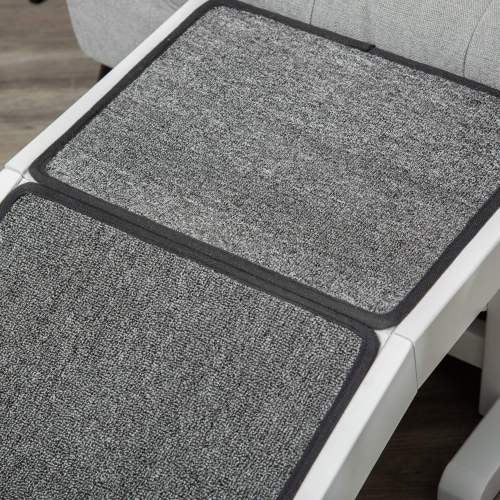 KFX-3291709 Pet Ramp with Non-Slip Carpet and Easy Access Top Platform, 49" x 16" x 14"