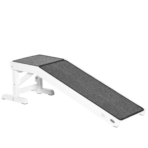 KFX-3291709 Pet Ramp with Non-Slip Carpet and Easy Access Top Platform, 49" x 16" x 14"