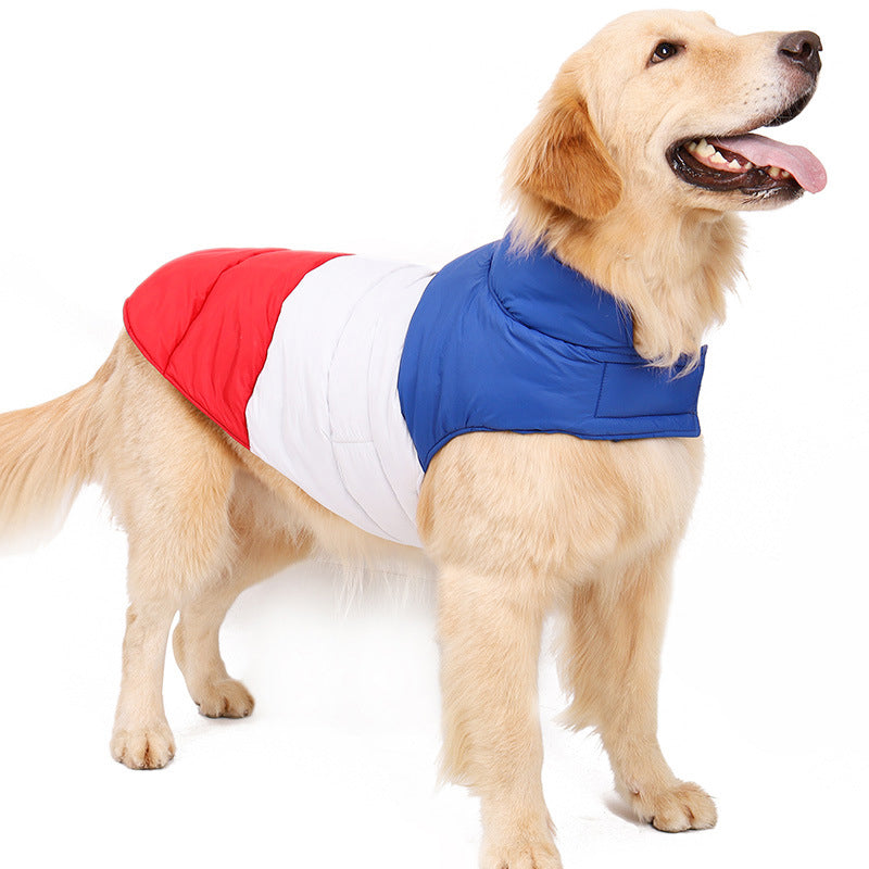 KFX-3292989 Water-Repellent Down Jacket for Pets - Warm & Cozy Autumn/Winter Wear