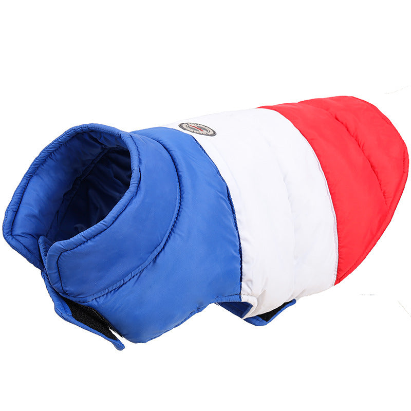 KFX-3292989 Water-Repellent Down Jacket for Pets - Warm & Cozy Autumn/Winter Wear