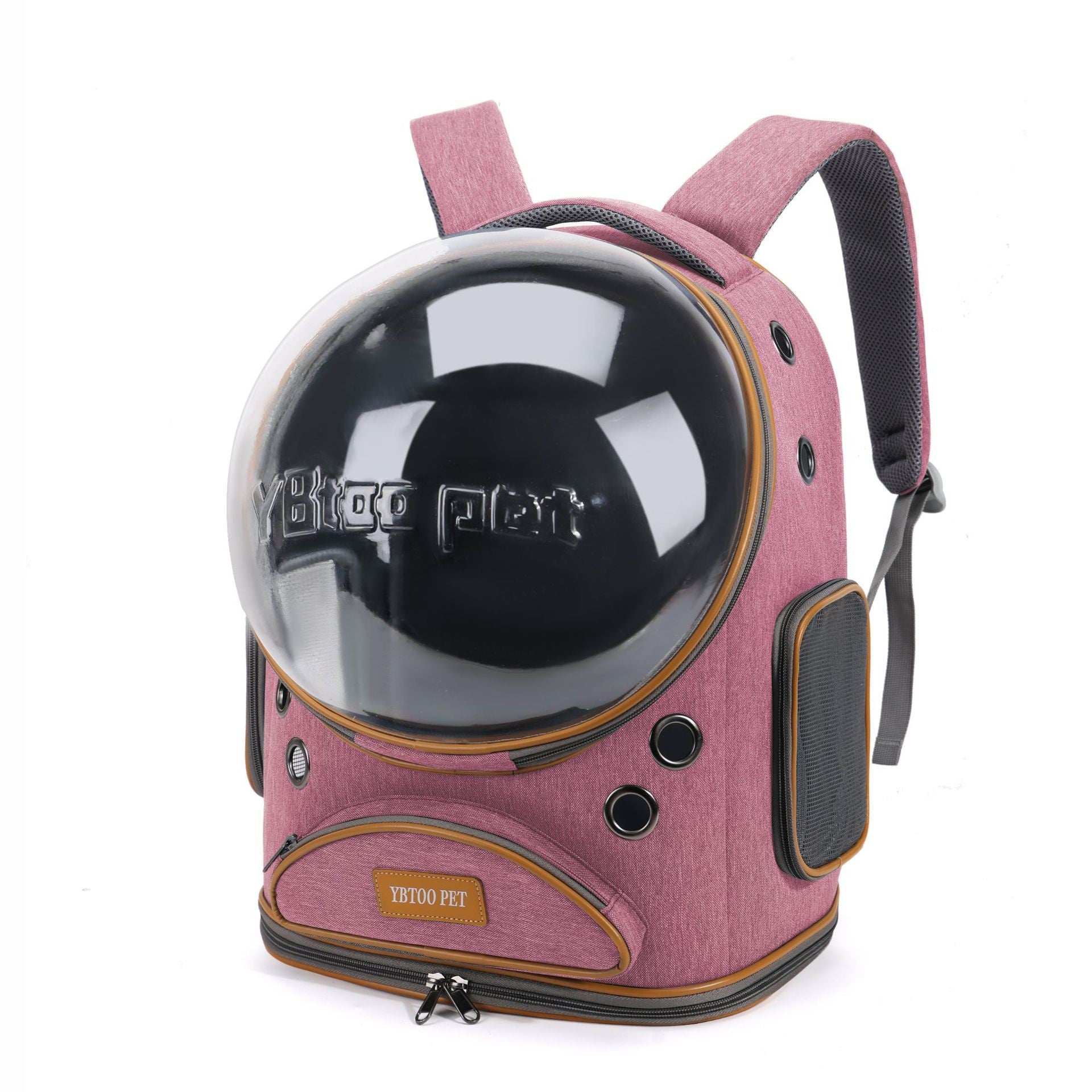 KFX-3295549 Transparent Large Capacity Portable Pet Backpack for Cats and Small Pets