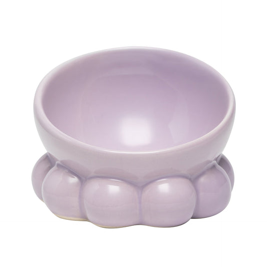 KFX-3299261 Cute Bunny and Octopus Ceramic Pet Bowls - Pink, Blue, Teal Green, Purple Options