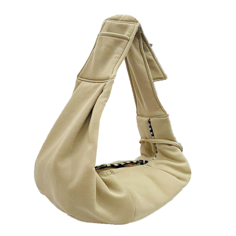 KFX-3301309 Adjustable Shoulder Strap Pet Carrier Bag for Dogs - Soft Polyester, Multiple Color Options