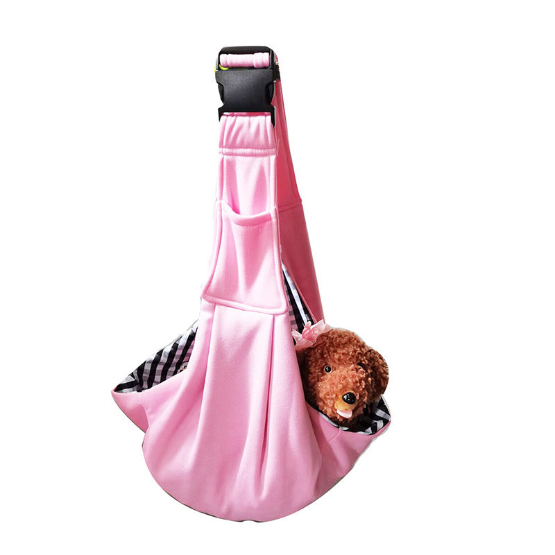 KFX-3301309 Adjustable Shoulder Strap Pet Carrier Bag for Dogs - Soft Polyester, Multiple Color Options