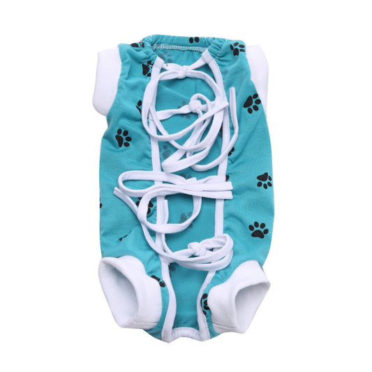 KFX-3303229 Dog Rehabilitation Surgery Clothes for Post-Op Protection in Multiple Colors and Sizes