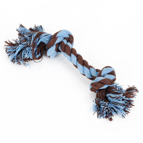 KFX-3305661 Cotton Rope Chew Toy for Dogs - Knot Ball for Teething and Stress Relief