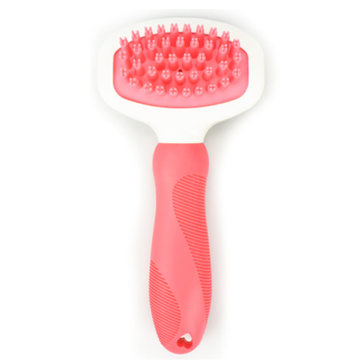 KFX-3306301 Silicone Pet Grooming Comb for Dogs and Cats - Bathing, Cleaning, and Massage Brush